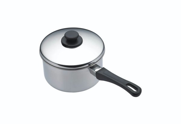KitchenCraft Stainless Steel Extra Deep Saucepan, 12cm - Image 2