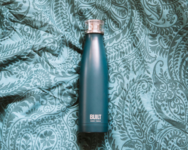 Built Double Walled Stainless Steel Water Bottle Teal 500ml - Image 5
