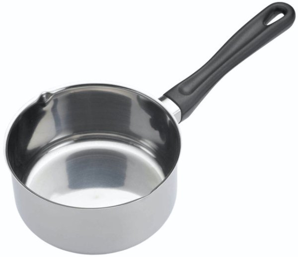 KitchenCraft Stainless Steel Milk Pan, 14cm - Image 3