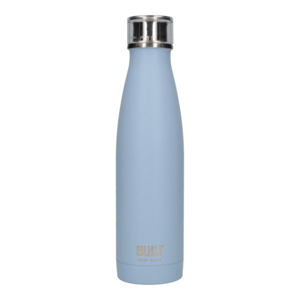 Built Double Walled Stainless Steel Water Bottle Artic Blue 500ml - Image 2