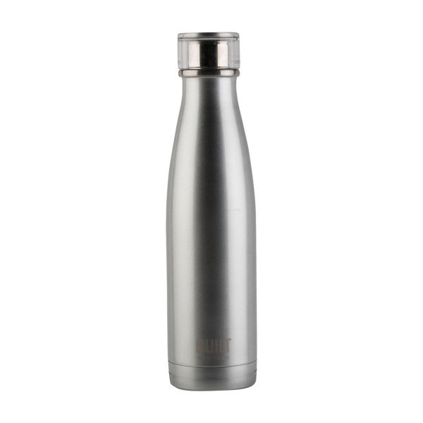 Built Double Walled Stainless Steel Water Bottle Silver 500ml - Image 2