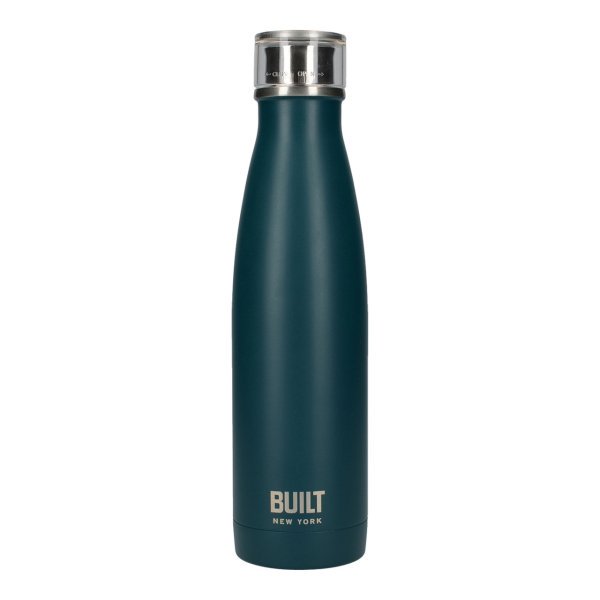 Built Double Walled Stainless Steel Water Bottle Teal 500ml - Image 2