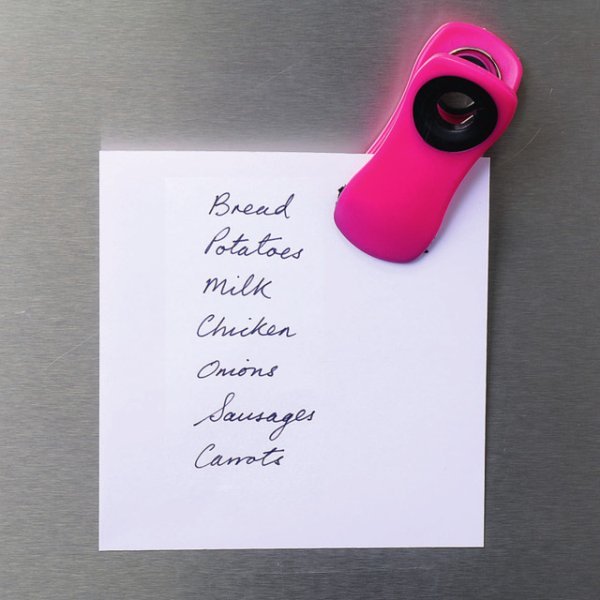 KitchenCraft Set of 4 Magnetic Memo Clips - Image 3