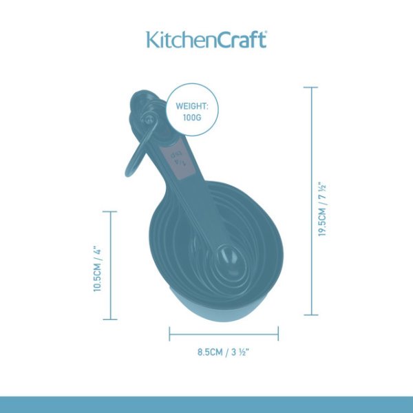 KitchenCraft Set of 10 Stacking Measures - Image 8