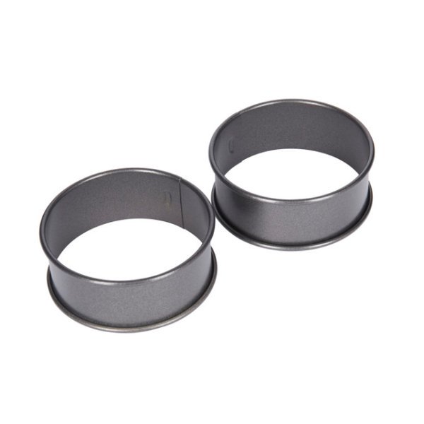 KitchenCraft Set of 2 Non-Stick Poachette Rings - Image 3