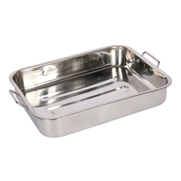 KitchenCraft Stainless Steel Roasting Pan, 38cm - Image 5