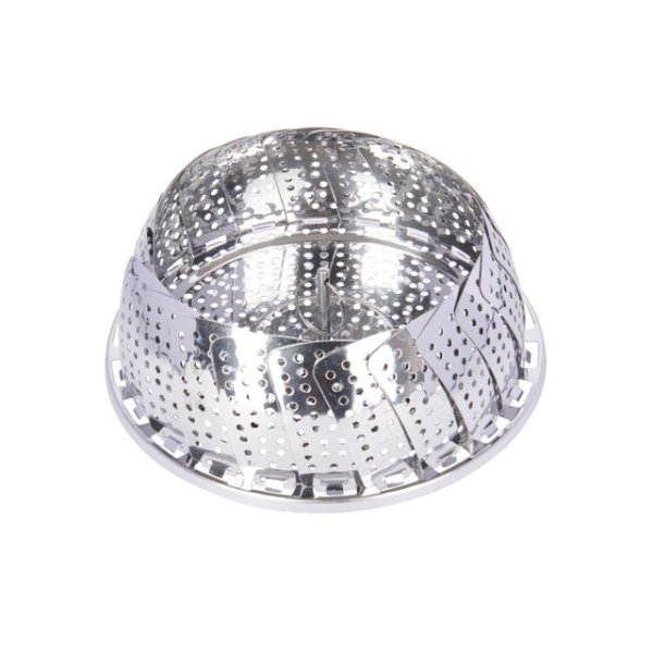 KitchenCraft Stainless Steel Collapsible Steaming Basket, 28cm - Image 4