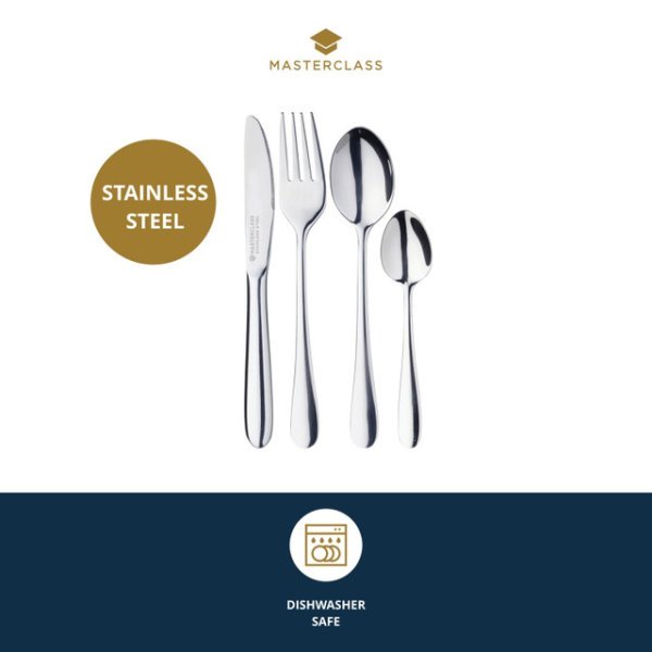 MasterClass 4 Piece Children's Cutlery Set - Image 6