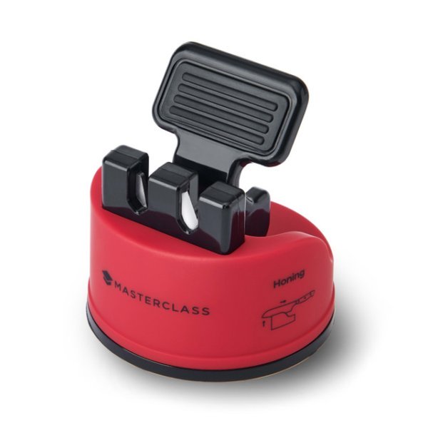 MasterClass Smart Sharp Dual Knife Sharpener Red - Image 5