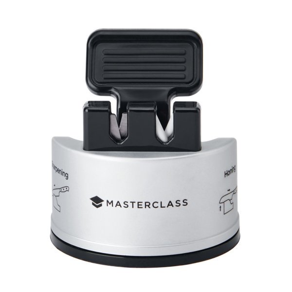 MasterClass Smart Sharp Dual Knife Sharpener Silver