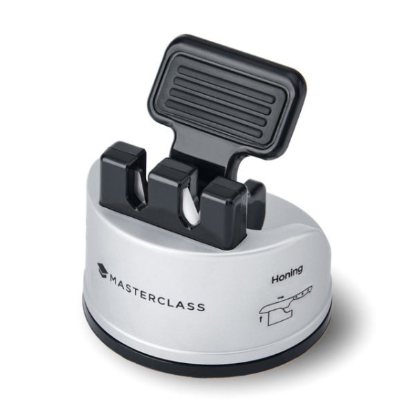 MasterClass Smart Sharp Dual Knife Sharpener Silver - Image 5