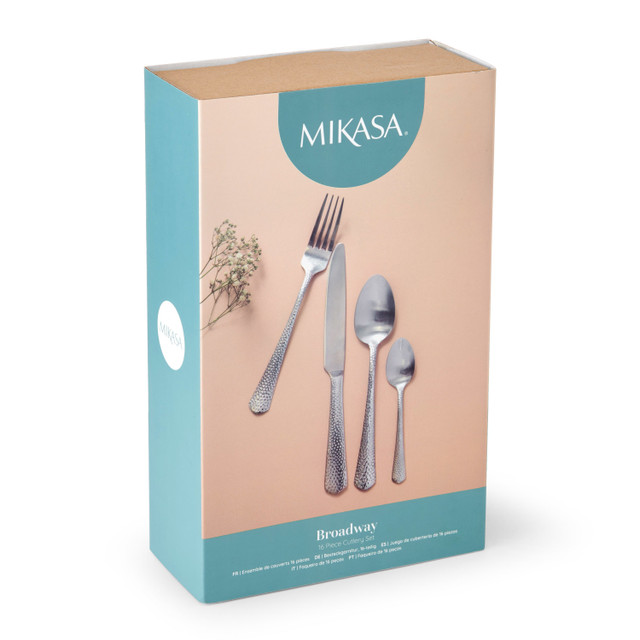 Mikasa Broadway Stainless Steel Cutlery Set 16 Piece