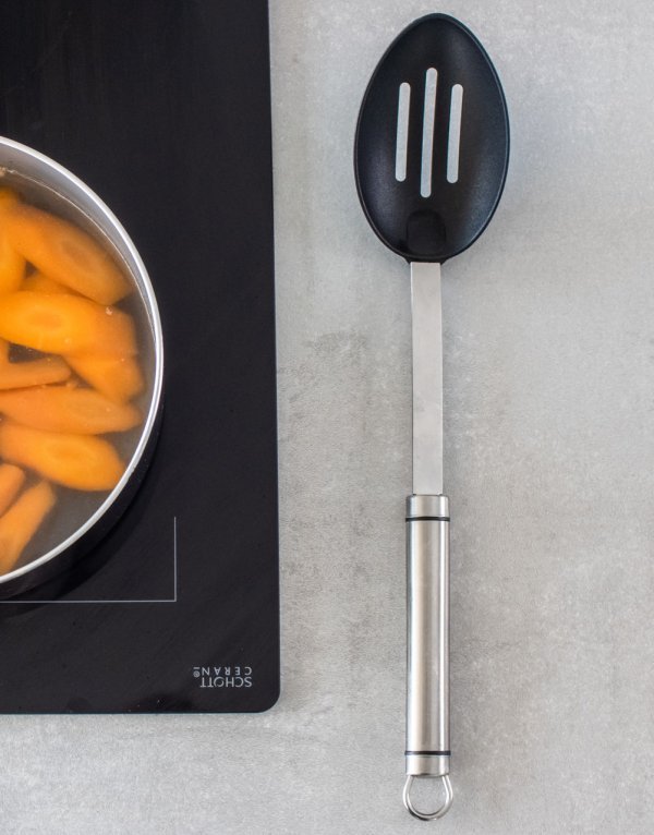 KitchenCraft Stainless Steel Non-Stick Slotted Spoon - Image 3