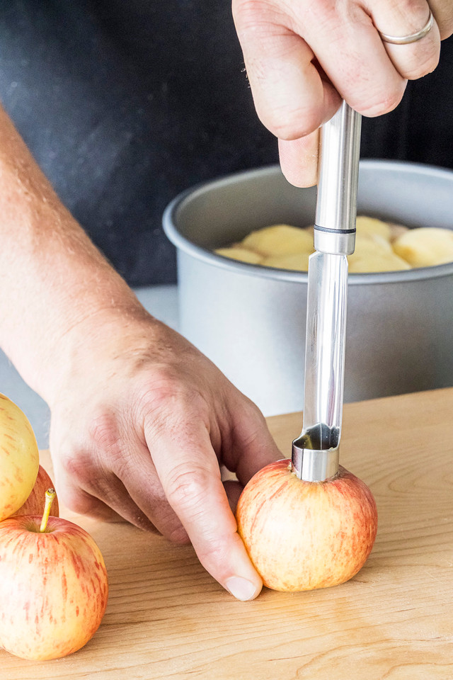 KitchenCraft Oval Handled Stainless Steel Apple Corer - Image 6