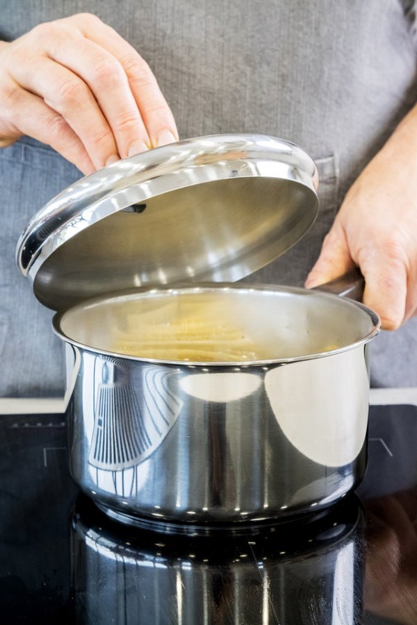 KitchenCraft Stainless Steel Extra Deep Saucepan, 16cm - Image 4