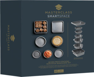MasterClass Smart Space 7 Piece Non-Stick Bakeware Set