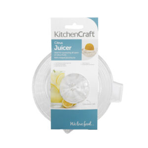 Kitchencraft Citrus Squeezer with Glass Bowl