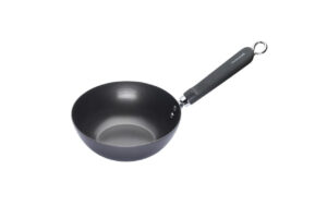 KitchenCraft Oriental Carbon Steel 20cm Non-Stick Wok