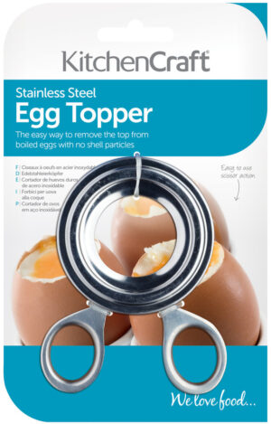 KitchenCraft Stainless Steel Egg Topper
