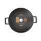 MasterClass Cast Aluminium Shallow Casserole Dish 4L Black - Image 2