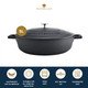MasterClass Cast Aluminium Shallow Casserole Dish 5L Black - Image 7