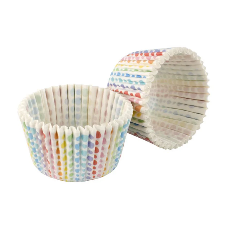 Tala 32 Rainbow Dots Cupcake Cases - Image 3
