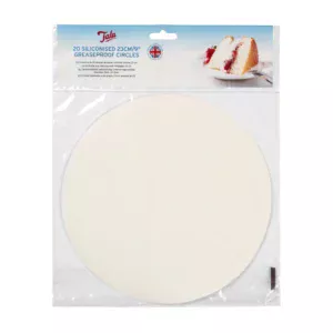 Tala 20 Siliconised Greaseproof Circles 23cm