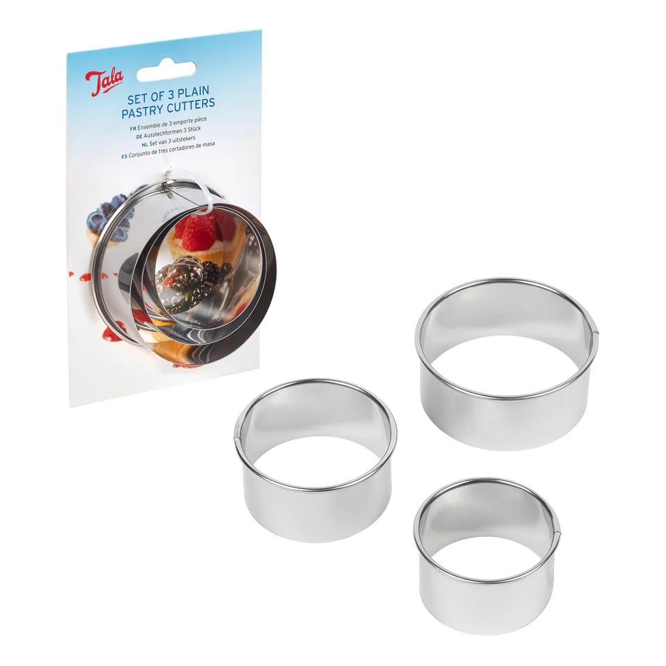 Tala Plain Pastry Cutters Set of 3 - Image 3