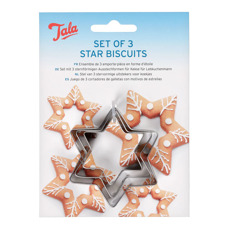 Tala Star Biscuit Cutters Set of 3 - Image 2