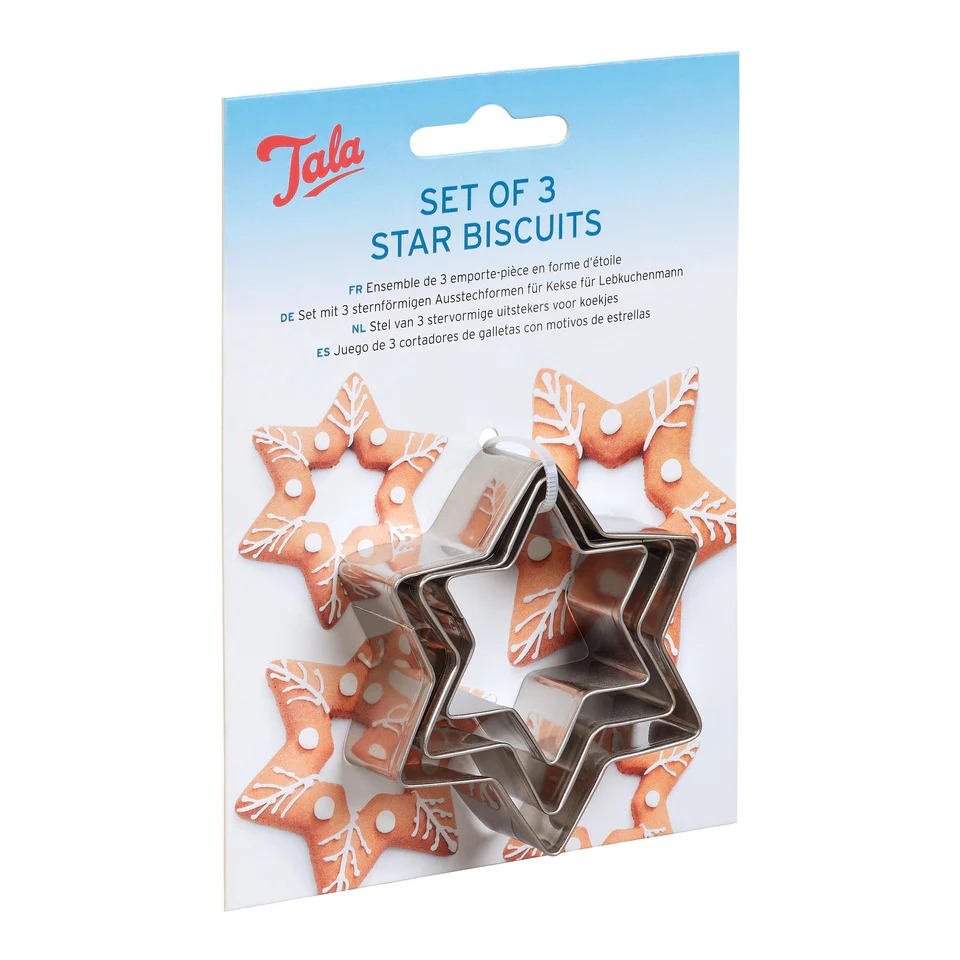 Tala Star Biscuit Cutters Set of 3 - Image 3