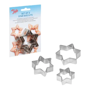 Tala Star Biscuit Cutters Set of 3