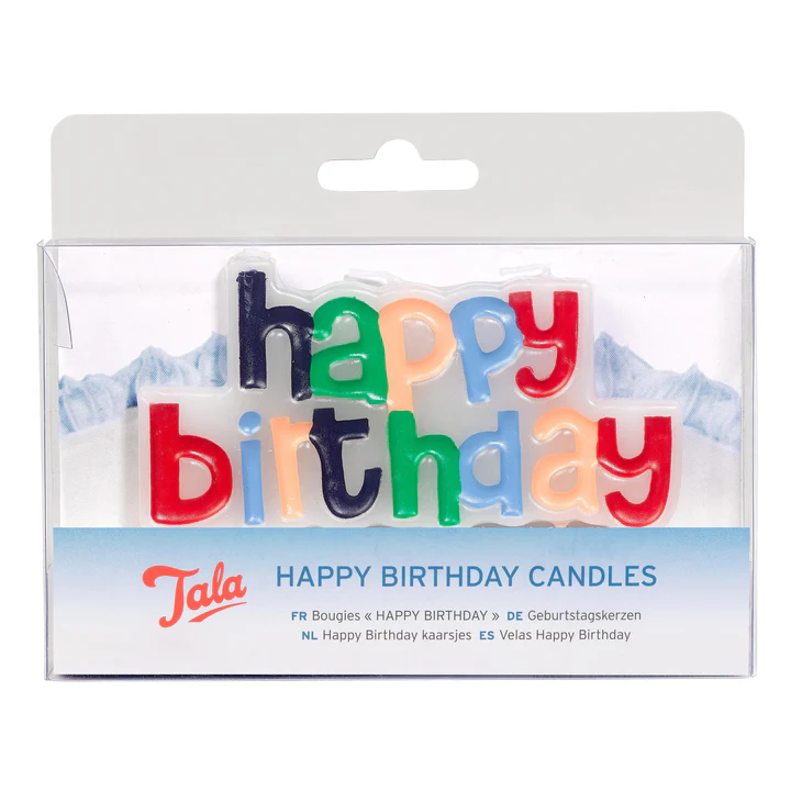 Tala Happy Birthday Candles