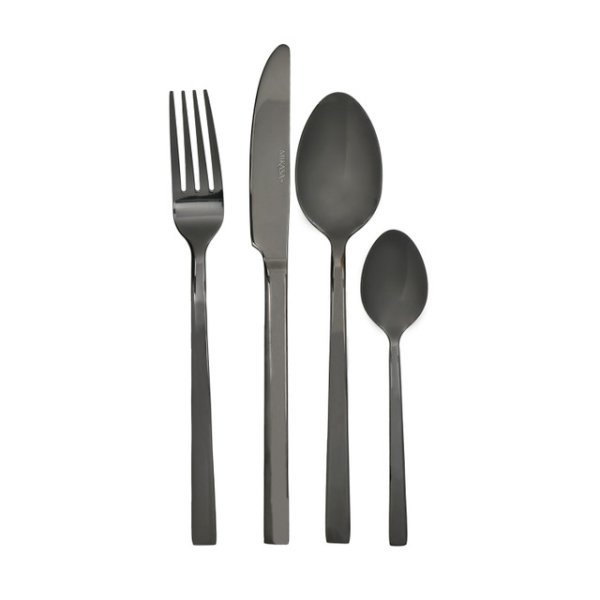 Mikasa Ciara Diseno 16 Piece Cutlery Set Black - Image 3