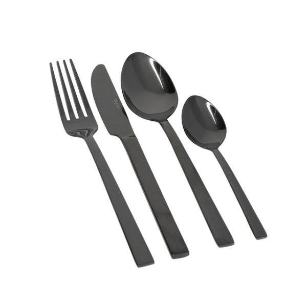 Mikasa Ciara Diseno 16 Piece Cutlery Set Black - Image 2