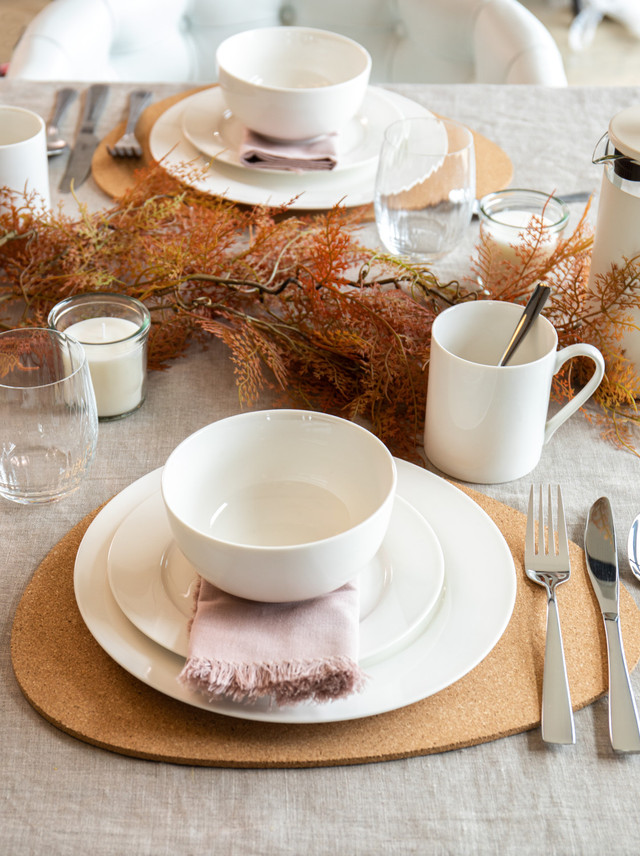 Mikasa Egret 12-Piece China Dinner Set, White - Image 6