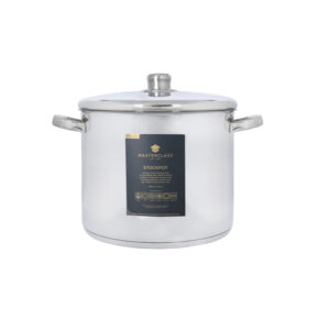 MasterClass Stainless Steel Stockpot 11L