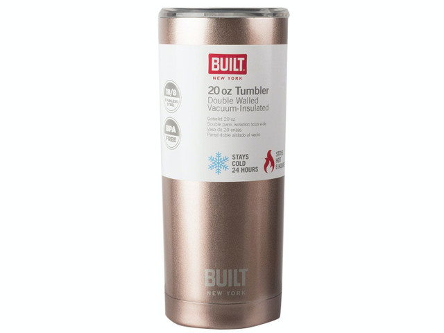 Built 590ml Double Walled Stainless Steel Travel Mug - Assorted Colours - Image 8