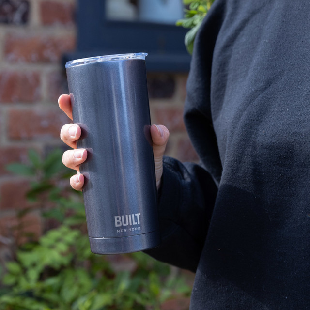 Built 590ml Double Walled Stainless Steel Travel Mug - Assorted Colours - Image 11