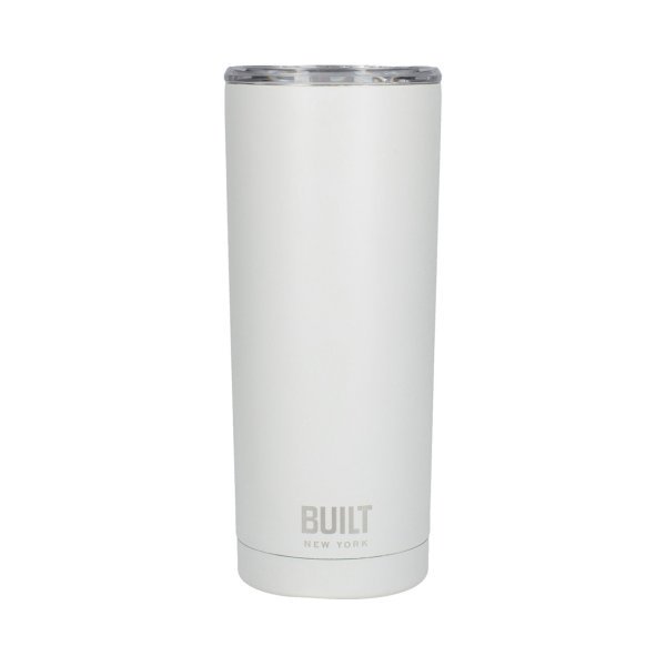 Built 590ml Double Walled Stainless Steel Travel Mug - Assorted Colours