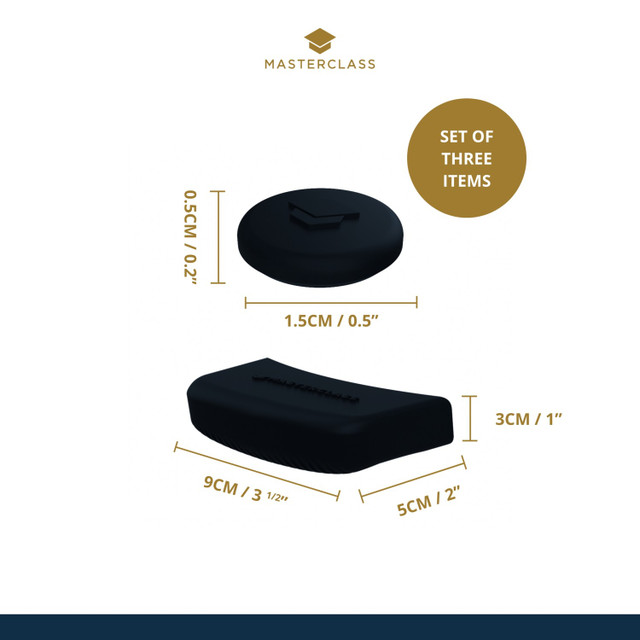 Masterclass 3 Piece Silicone Handle Cover Set - Image 8