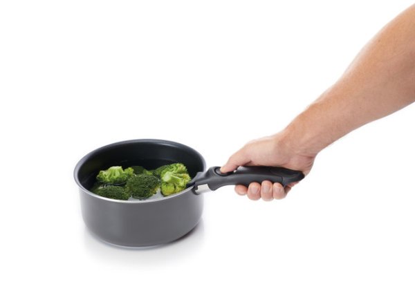 MasterClass Smart Space Stacking Pans Set of 3, 17cm, 19.5cm & 21cm - Image 7