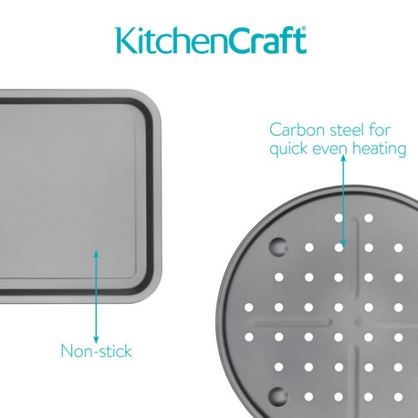 KitchenCraft 8-Piece Non-Stick Roasting and Baking Set - Image 7