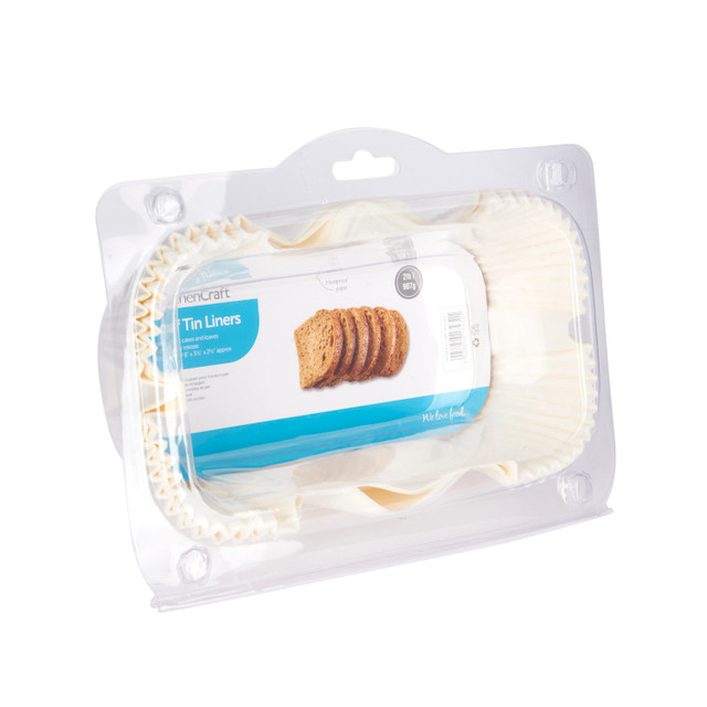 Kitchencraft Loaf Tin Liners 40 Pack 2lb