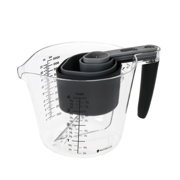 MasterClass Smart Space Measuring Spoon, Cup & Jug Set, 5 Piece - Image 5