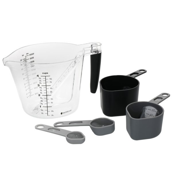 MasterClass Smart Space Measuring Spoon, Cup & Jug Set, 5 Piece - Image 2