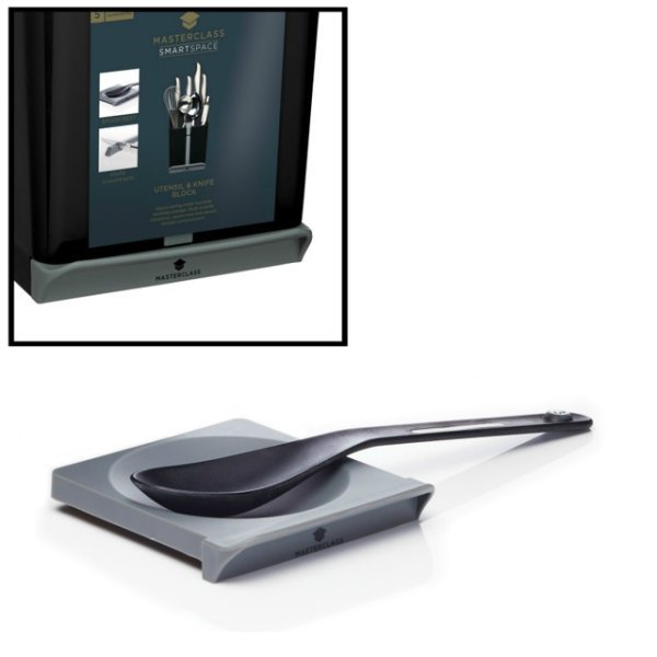 MasterClass Smart Space 4-in-1 Utensils/Knife Block - Image 4