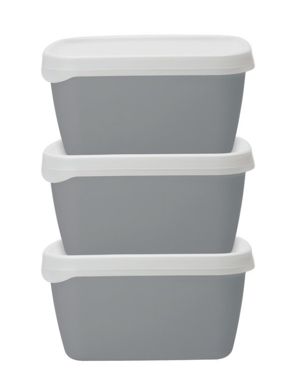 Natural Elements Eco Stackable Storage Set of 3, Small, Medium or Large Sizes Available - Image 3