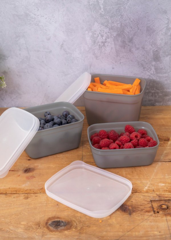 Natural Elements Eco Stackable Storage Set of 3, Small, Medium or Large Sizes Available - Image 8