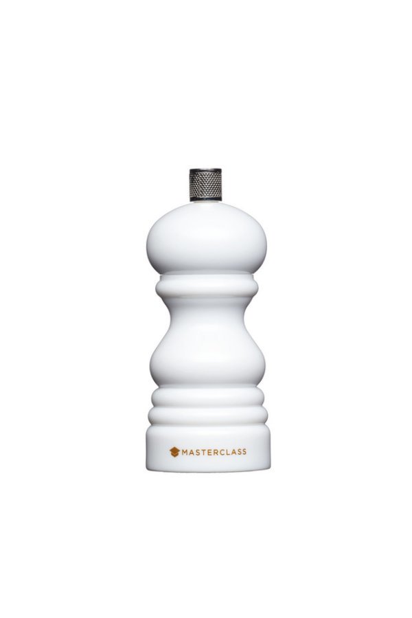 MasterClass Salt or Pepper Mill 12cm - White - Image 2