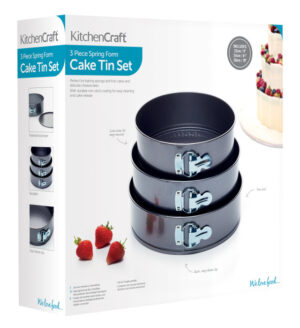 Kitchencraft Cake Tin Set 3 Piece